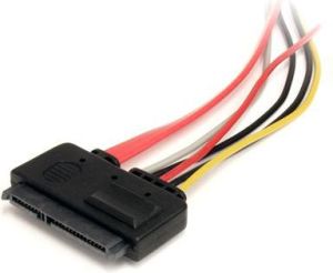StarTech SATA 22-pin - SATA 22-pin, 0.3m, Wielokolorowy (SATA22PEXT) 2