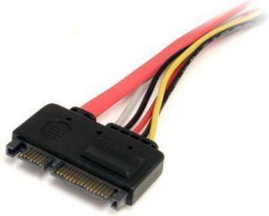 StarTech SATA 22-pin - SATA 22-pin, 0.3m, Wielokolorowy (SATA22PEXT) 3