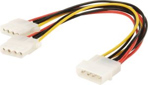 StarTech Molex - Molex x2, 0.23m, Wielokolorowy (PYO2L) 2