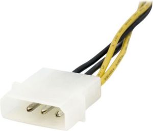 StarTech Molex - ATX/EPS 8-pin, 0.15m, Żółty (EPS48ADAP) 3