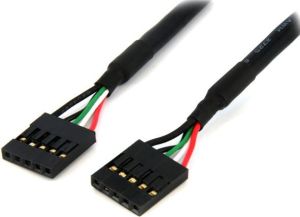 StarTech USB 5 pin - USB 5 pin, 0.5m, Czarny (USBINT5PIN) 1