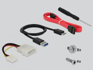 Kieszeń Delock mobile rack 3.5″ / 5.25″ dla dysków 2.5″ SATA (47213) 3