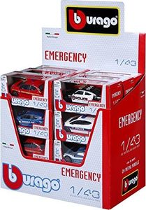 Bburago Maisto France Street Fire Emergency - skala 1/43 - model losowy 1