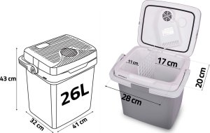 Lodówka turystyczna Berdsen Icemax 3820 26 l 7