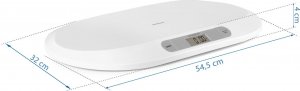 Berdsen Waga dla niemowląt elektroniczna BW-141 biała 4
