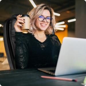 Krzesło biurowe Sofotel Porto Czarne 3