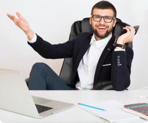 Krzesło biurowe Sofotel Porto Czarne 6