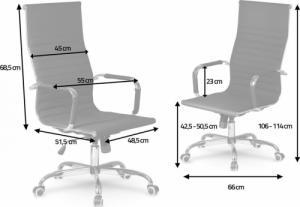 Krzesło biurowe Sofotel Tokio Czarne 7