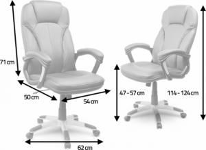 Krzesło biurowe Sofotel Eago Czarne 3