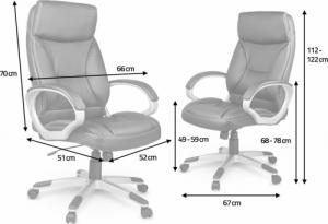 Krzesło biurowe Sofotel EG-223 Czarne 4