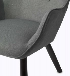 Sofotel Fotel uszak z podnóżkiem Norse szary 7