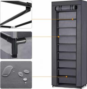 Massido Szafka tekstylna na buty Massido - grafitowa () - 4511 3