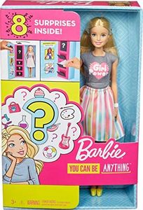 Lalka Barbie Barbie Barbie GFX84 lalka z niespodzianką zawody z 2 niespodziankami i 8 niespodziankami, zabawki dla lalek od 3 lat 1