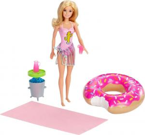 Lalka Barbie Barbie z akcesoriami basenowymi (GHT20) 1