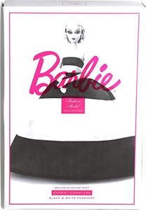 Lalka Barbie Barbie Barbie FXF25 - klasyczna kolekcjonerska lalka Barbie Signature Black and White Forever 2