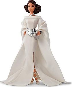 Lalka Barbie Barbie Barbie GHT78 - kolekcjonerska lalka Signature Star Wars Princess Leia 1
