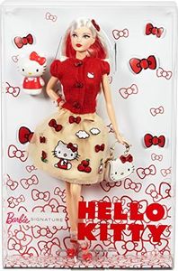 Lalka Barbie Barbie Lalka Barbie DWF58 Signature Hello Kitty, wielokolorowa 9