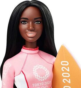 Lalka Barbie Mattel Tokyo 2020 - Surfing (GJL76) 2