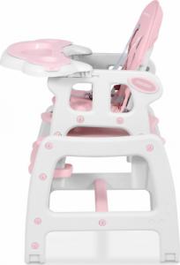 Ricokids Krzesełko do karmienia Sinco 5w1 różowe (7091) 3