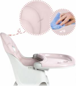 Ricokids Krzesełko do karmienia Milo ze stolikiem różowe (700002) 14
