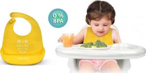 Ricokids Krzesełko do karmienia Milo ze stolikiem szare (700000) 5