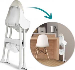 Ricokids Krzesełko do karmienia Milo ze stolikiem szare (700000) 7