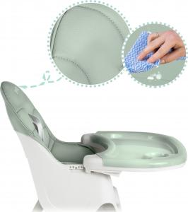 Ricokids Krzesełko do karmienia Milo ze stolikiem zielone (700001) 7