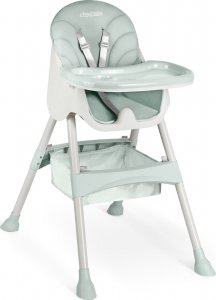 Ricokids Krzesełko do karmienia Milo ze stolikiem zielone (700001) 9