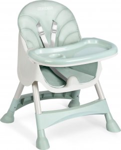 Ricokids Krzesełko do karmienia Milo ze stolikiem zielone (700001) 10