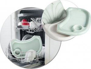 Ricokids Krzesełko do karmienia Milo ze stolikiem zielone (700001) 11