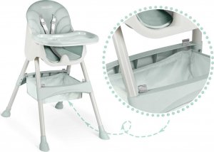 Ricokids Krzesełko do karmienia Milo ze stolikiem zielone (700001) 13
