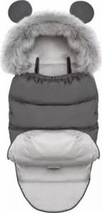 Ricokids Śpiworek do wózka, sanek Elmi Ricokids - ciemno szary 4