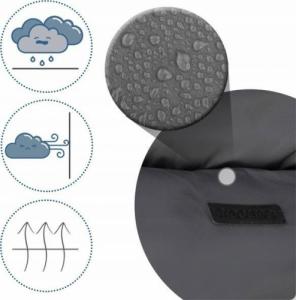 Ricokids Śpiworek do wózka, sanek Elmi Ricokids - ciemno szary 7