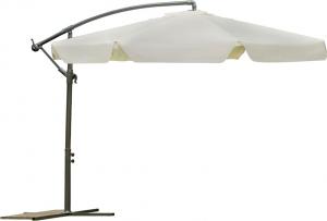 Plonos Parasol ogrodowy składany 6 segmentów beżowy 350cm 5