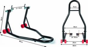 Humberg Stojak motocyklowy podnośnik przód+tył MT1 9