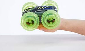 Revell Revell Control 23509 RC Car StuntMonster 1080 Mini, 2,4 GHz, napęd na wszystkie koła 4WD, z funkcją przewrócenia, można jeździć po obu stronach, opony z samochodem zdalnie sterowanym LED, 24 cm 4