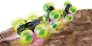 Revell Revell Control 23509 RC Car StuntMonster 1080 Mini, 2,4 GHz, napęd na wszystkie koła 4WD, z funkcją przewrócenia, można jeździć po obu stronach, opony z samochodem zdalnie sterowanym LED, 24 cm 5