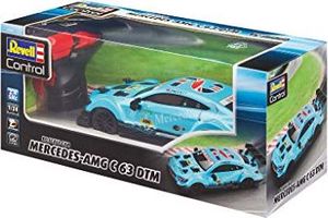 Revell Revell Control 24687 RC Scale Car 1:24 DTM Mercedes-Benz by Gerry Paffet, pilot zdalnego sterowania GHz, nadwozie zgodne z oryginalnym zdalnie sterowanym samochodem, 20,5 cm 6