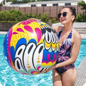 Bestway Dmuchana piłka plażowa MULTIKOLOR 91cm XXL 3