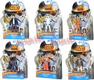 Figurka Hasbro Hasbro Star Wars Rebels Figurkas A3857 - 6 sztuk - Stormtrooper / The Inquisitor / Ezra Bridger / Luke Skywalker / Lando Calrissian / Han Solo 1