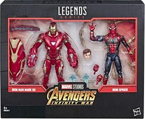 Figurka Hasbro Hasbro Marvel Legends Avengers: Infinity War Series, 15 cm Iron Man Mark 50 i Iron Spider Action Figurkas 2-pak 1