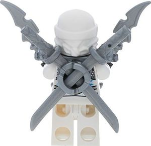 LEGO Ninjago Minifigurka: Zane Titanium White Ninja (zrestartowany) 4