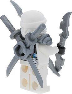 LEGO Ninjago Minifigurka: Zane Titanium White Ninja (zrestartowany) 5