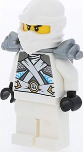 LEGO Ninjago Minifigurka: Zane Titanium White Ninja (zrestartowany) 7