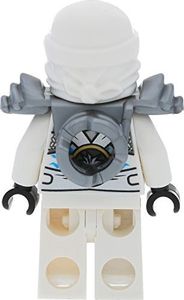 LEGO Ninjago Minifigurka: Zane Titanium White Ninja (zrestartowany) 9