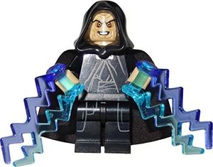 LEGO Star Wars - minifigurka cesarza Palpatine'a z dwoma błyskami mocy 1