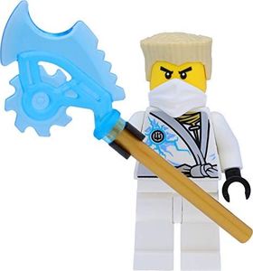 LEGO Ninjago Minifigurka: Zane (Techno Robe) - Rebooted with Techno Blade 1