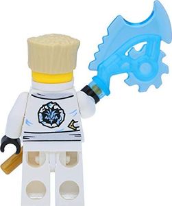 LEGO Ninjago Minifigurka: Zane (Techno Robe) - Rebooted with Techno Blade 8