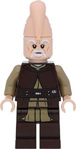 LEGO Minifigurka Star Wars: Ki-Adi-Mundi (Cerean Jedi) z bronią 7