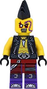 LEGO Minifigurka Ninjago: Eyezor / pirackie oko (wyznawca mistrza Chena) z mieczami 5